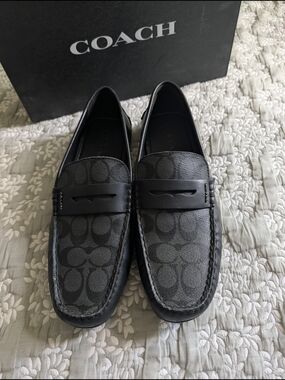 ORIGINAL Coach Men’s Black Mott Driver Sig   style FG2983